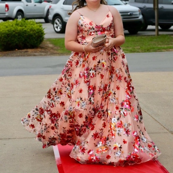 Milano Formals Dresses & Skirts - Milano Formals Spring 2018 Floral Dress Size 22